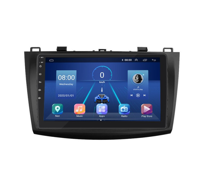 Штатна магнітола Mazda 3 (BL) 2011-2013 Element 6/128 4G CarPlay