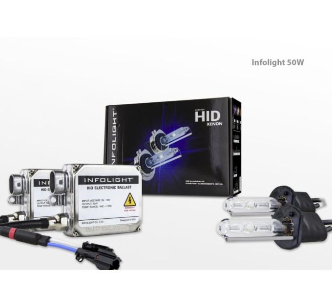 Комплект ксенону Infolight H1 6000K 50W
