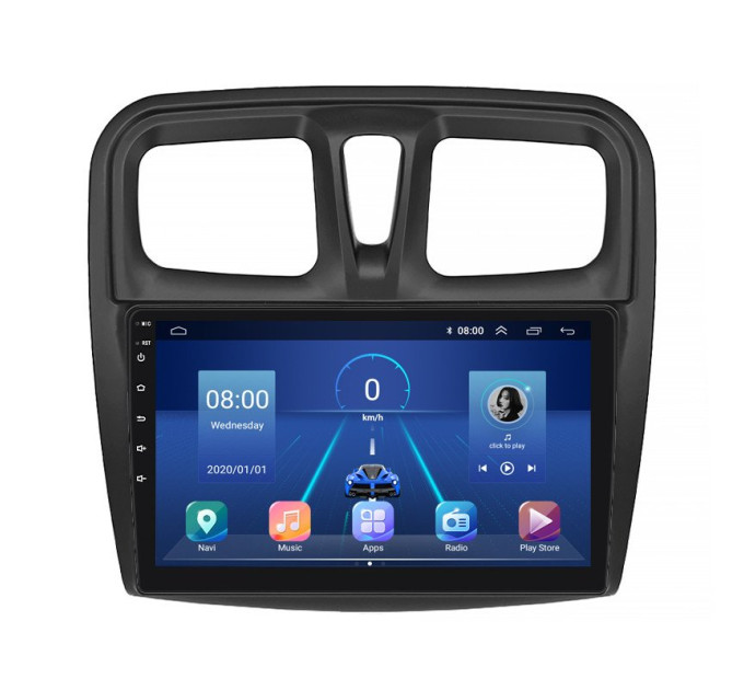Штатна магнітола Renault Logan 2018 Element 6/128 4G CarPlay