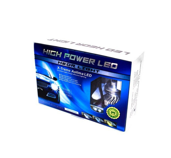 Світлодіодні лампи AllLight F2 H7 50W 6500K 7000lm