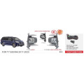 Протитуманні фари Vitol TY-950E-Black Toyota Sienna 2017-20 H11-12V 55W