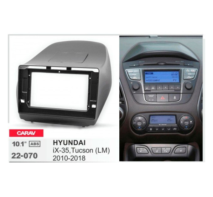 Перехідна рамка Hyundai IX-35, Tucson Carav 22-070
