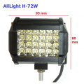 Світлодіодна фара дальнього світла AllLight H-72W 24 chip CREE 9-30V