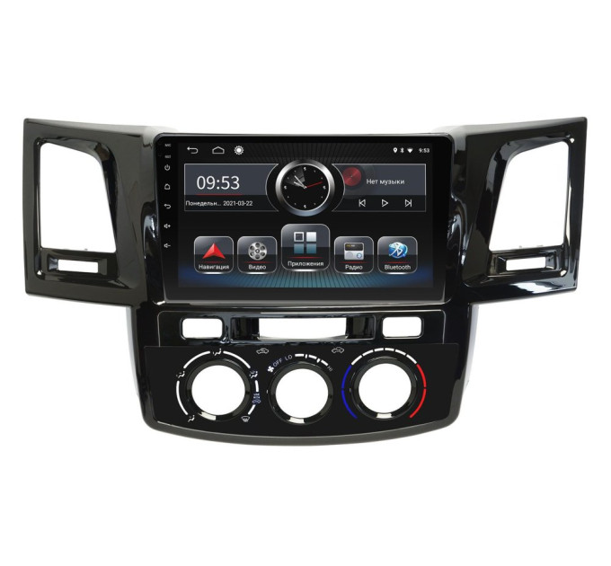 Штатна магнітола Incar PGA2-2337 для Toyota Hilux 2011-2015, Fortuner 2011-2015