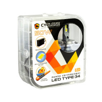 Світлодіодні лампи Cyclone LED H7 5500K type 34