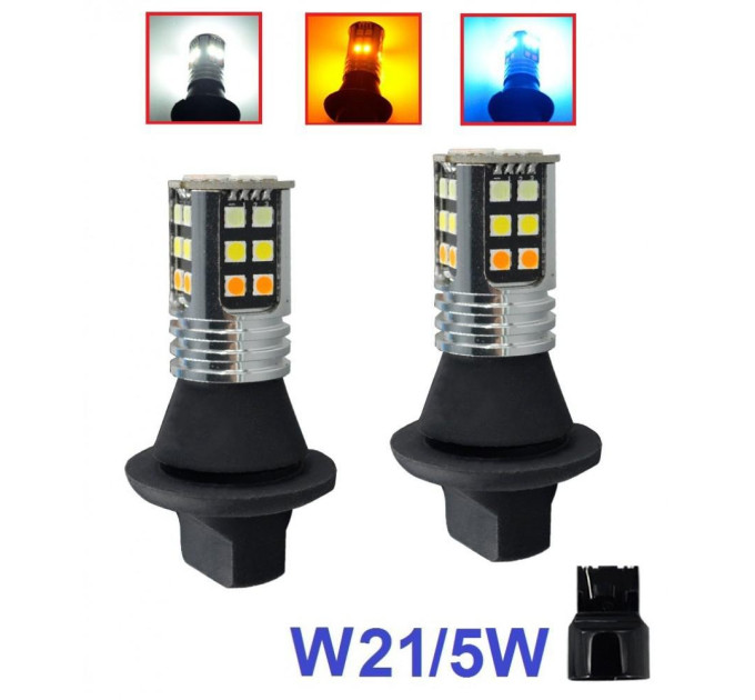 Лампа DRL+поворот Baxster SMD Light 3020 W21 (30 Smd)