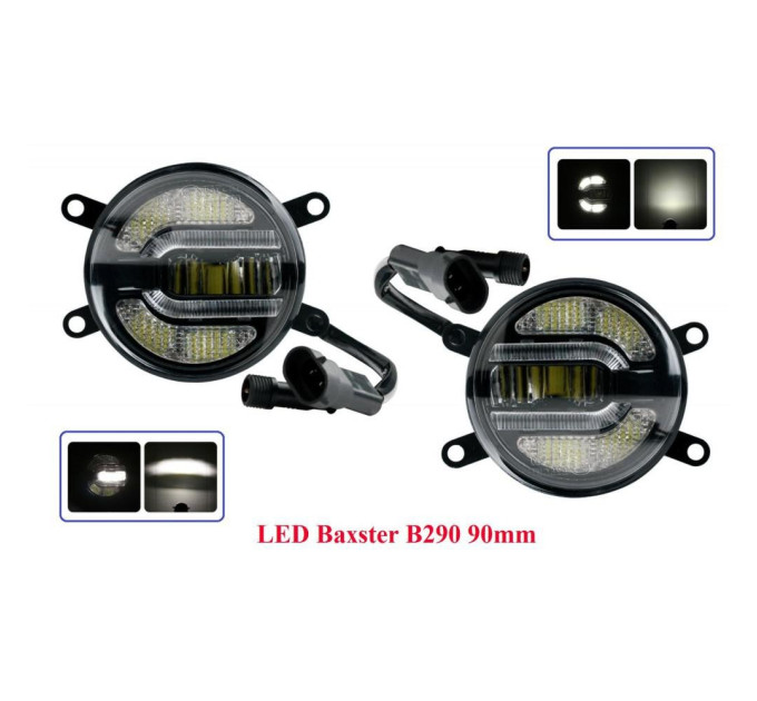 Світлодіодні протитуманні фари/ДХО LED Baxster B290 90mm
