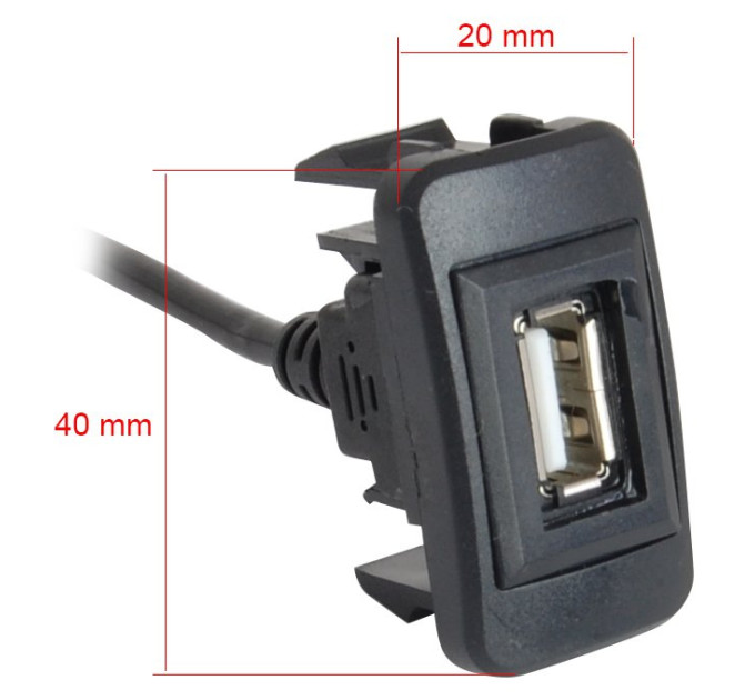 USB роз'єм Toyota - Lexus CARAV 17-003