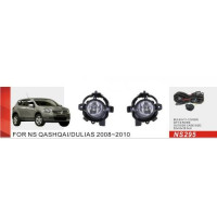Протитуманні фари Vitol NS-295-W Nissan Qashqai 2008-10 Протитуманні фари Vitol NS-295-W Nissan Qashqai 2008-10