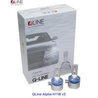 Світлодіодні лампи Qline Alpha H11Bv2 6000K Світлодіодні лампи Qline Alpha H11Bv2 6000K