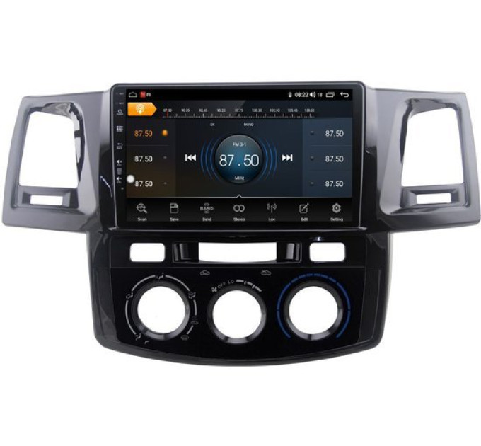 Штатна магнітола Torssen Toyota Hilux 12 Conditioner F9332 4G Carplay