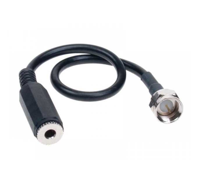 Антенний адаптер ACV 15-7132020 TV F-plug->3,5mm RCA plug
