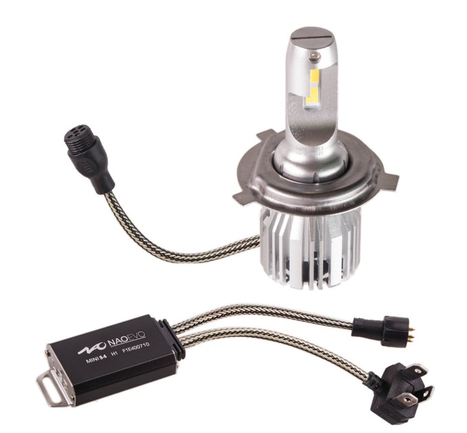 Світлодіодні лампи PULSO NAOEVO S4 LED H4 Flip Chip 9-16V 30W 3600Lm 3000K/4300K/6500K