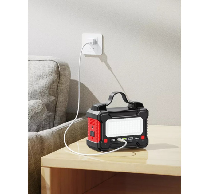 Портативна зарядна станція REMAX RPP-325 Black-Red 150W 36000mAh