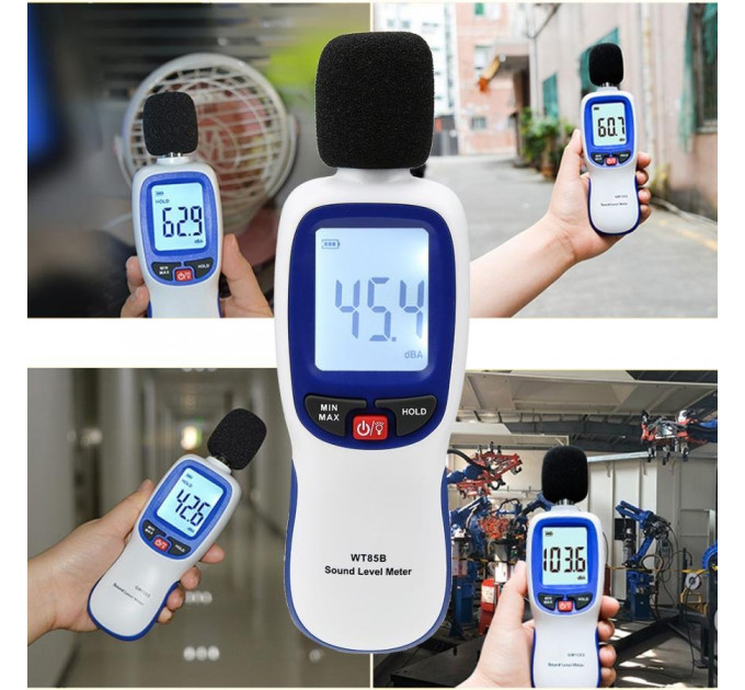 Шумомір WINTACT WT85B