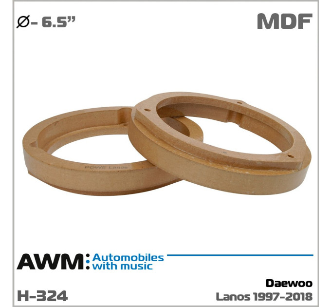 Проставки під динаміки AWM H-324 Daewoo