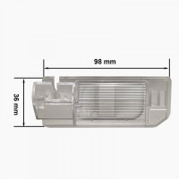 Кріплення для камери GCam CA-1331 (Mitsubishi, Citroen, Peugeot)