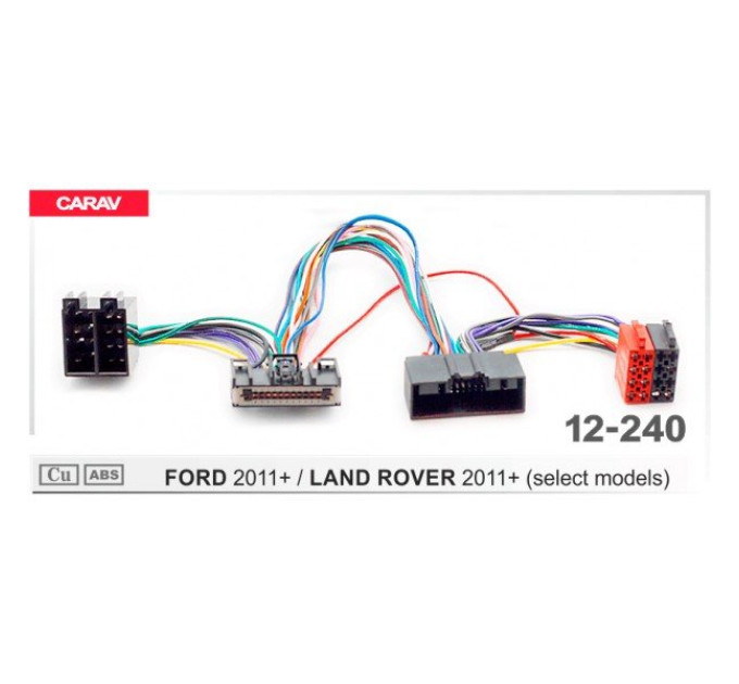 Перехідник для магнітол Ford, Land Rover Carav 12-240