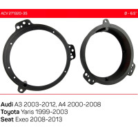 Проставки під динаміки ACV 271320-35 для автомобілів Audi A3, A4, Toyota Yaris, Seat Exeo
