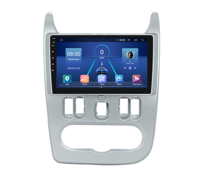 Штатна магнітола Renault Logan 2009-2015 Element 6/128 4G CarPlay