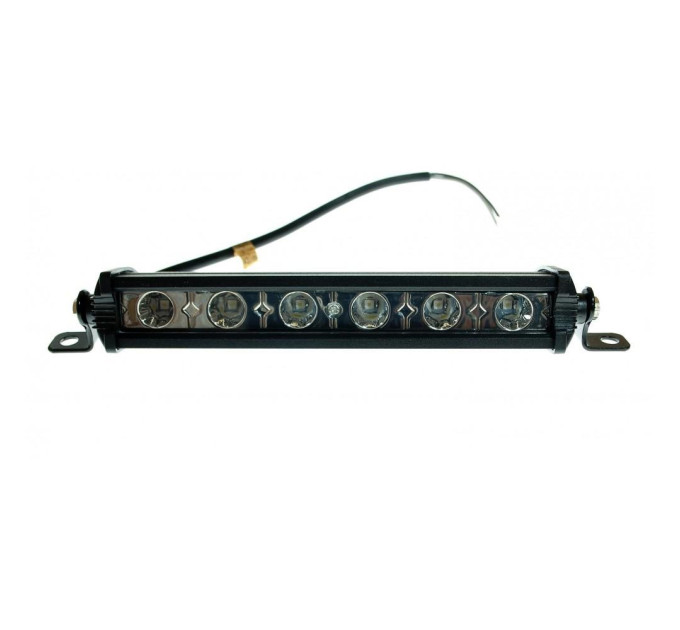 Світлодіодна фара ближнього світла AllLight E-18W однорядная 6chip OSRAM 3535 9-30V