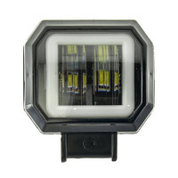 Світлодіодна фара CYCLONE WL-F5 20W+RING Spot v2 Світлодіодна фара CYCLONE WL-F5 20W+RING Spot v2