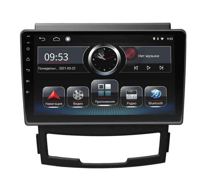 Штатна магнітола Incar PGA2-5009 для SsangYong Actyon 2011-2013, Korando 2010-2013