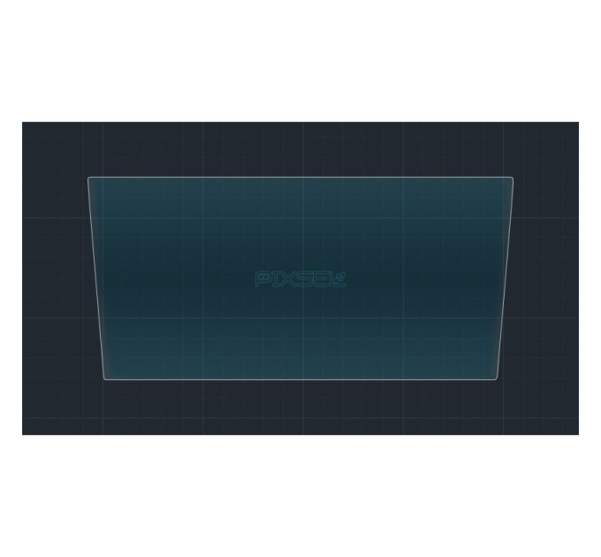 Захисне скло на клімат контроль Audi A8 / S8 2018- (гартоване) Pixsel AUDI-1254-T