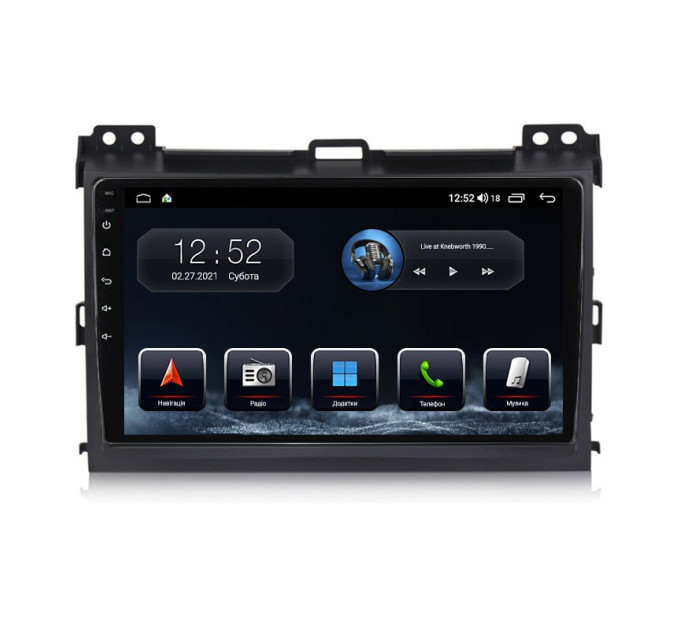 Штатна магнітола Abyss Audio MP-9144 для Toyota PRADO J120 2006-2010