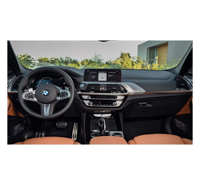 Захисне скло на монітор BMW X3 / X3M 2018- (G01) (глянсове) Pixsel BMW-5114-H
