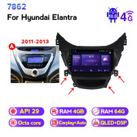 Штатна магнітола ECOBOOST FFT740Q-1243 HYUNDAI ELANTRA 2011-2013