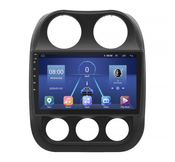 Штатна магнітола Jeep Liberty (Patriot) 2006-2016 Element 2/32 4G