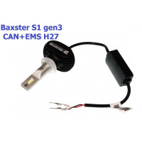 Світлодіодні лампи Baxster S1 gen3 H27 5000K CAN+EMS