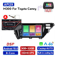 Штатна магнітола ECOBOOST FFT300Q-1074 TOYOTA Camry 2017-2019