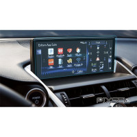 Захисне скло на монітор Lexus NX Hybrid 2017- (глянсове) Pixsel LE-2198-H