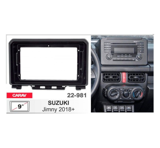 Перехідна рамка Suzuki Jimny Carav 22-981