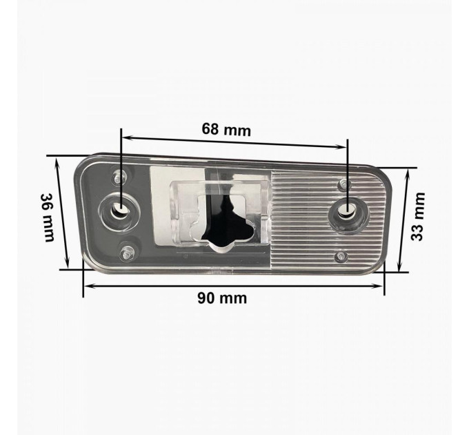 Кріплення для камери GCam MY-12-5555 (Hyundai Santa Fe 2006-2012)