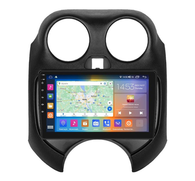 Штатна магнітола Nissan March (K13) 2010-2013 Element Prime 4/64 CarPlay 4G