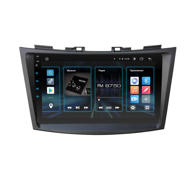 Штатна магнітола Incar DTA2-1705 для Suzuki Swift 2011-2016