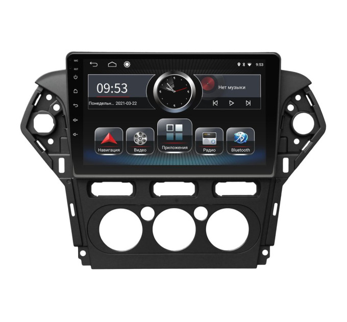 Штатна магнітола Incar PGA2-3003 для Ford Mondeo 2011-2015 Black
