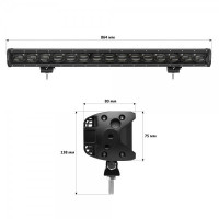 Світлодіодна фара StarLight 150watt 10-30V IP68 (lsb-lens-150) Світлодіодна фара StarLight 150watt 10-30V IP68 (lsb-lens-150)