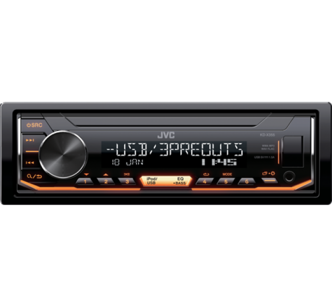 Автомагнітола JVC KD-X355