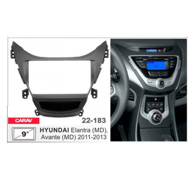 Перехідна рамка Hyundai Elantra, Avante Carav 22-183