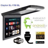 Монітор стельовий Clayton SL-1788 BL Android Монітор стельовий Clayton SL-1788 BL Android