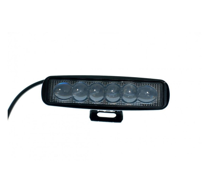 Світлодіодна фара дальнього світла AllLight JR-6D-G06-18W 6chip EPISTAR spot 9-30V