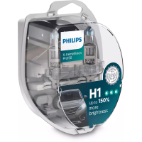 Комплект галогенних ламп Philips X-tremeVision Pro 12258XVPS2 H1 55W