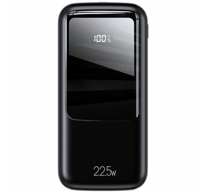 Повербанк Usams US-CD177 PB58 Dual QC+PD 22.5W 20000mAh Black