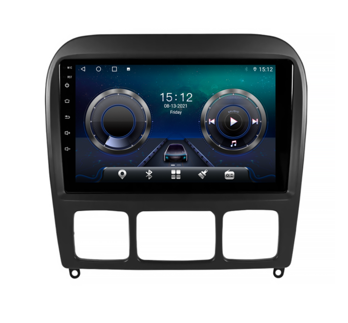 Штатна магнітола Mercedes-Benz S-Клас (W220) 1998-2005 Element 4/32 4G CarPlay