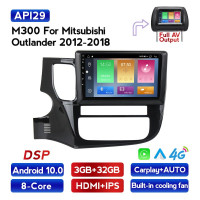 Штатна магнітола ECOBOOST FFT300Q-1317 MITSUBISHI OUTLANDER 2015-2017