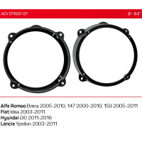 Проставки під динаміки ACV 271001-07 для автомобілів Alfa Romeo, Fiat, Hyundai, Lancia